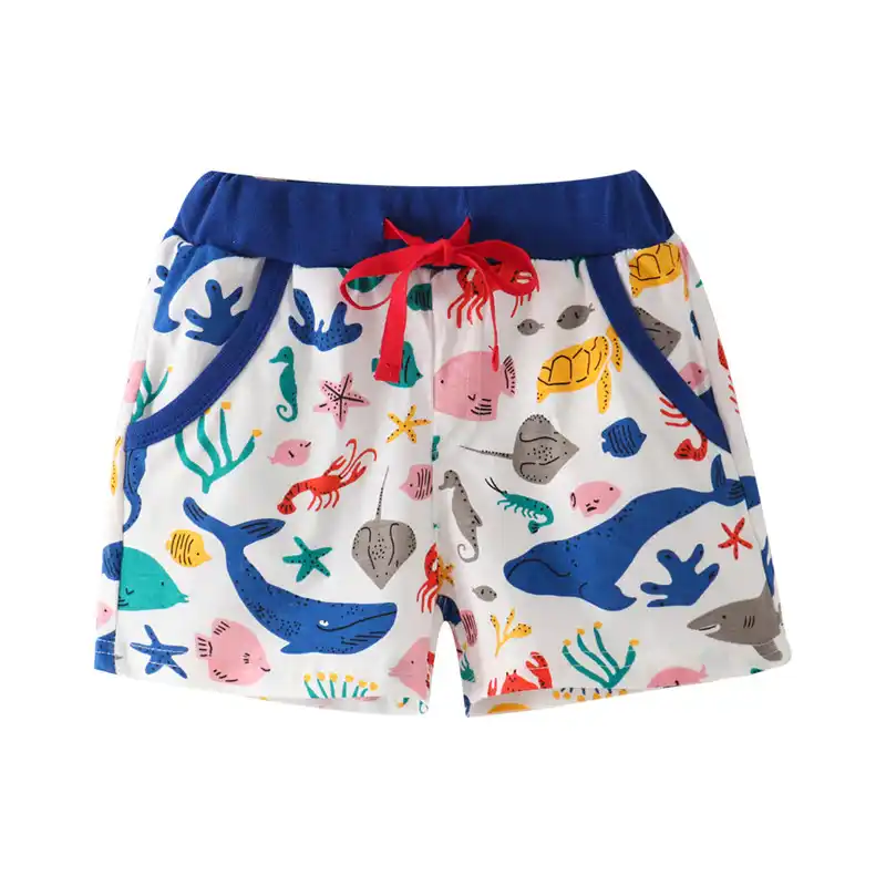 Funnygame Animals Girls Shorts For Summer Children Pants Pockets Kids Boys Girls Shorts Trousers Shorts Aliexpress