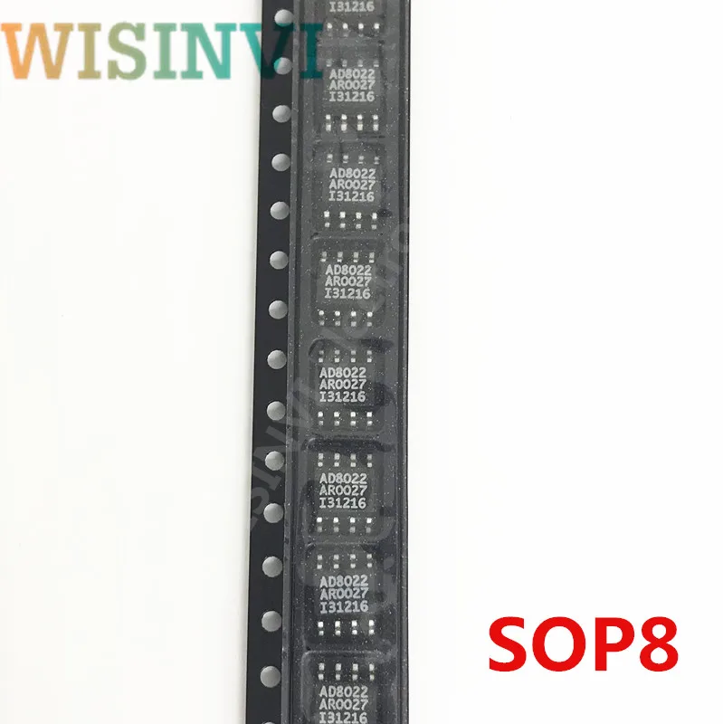 

10 PCS AD8022ARZ SOP8 AD8022 SOP-8 AD8022AR SOP8 IC OPAMP VFB 2 CIRCUIT