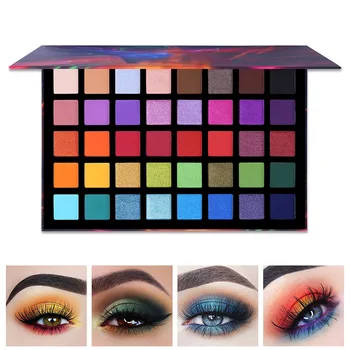 

New Hot 40 Colors Eyeshadow Palette Makeup Matte Eyeshadow Cream Makeup Palette Shimmer Set Eye Shadow Tray SMR88