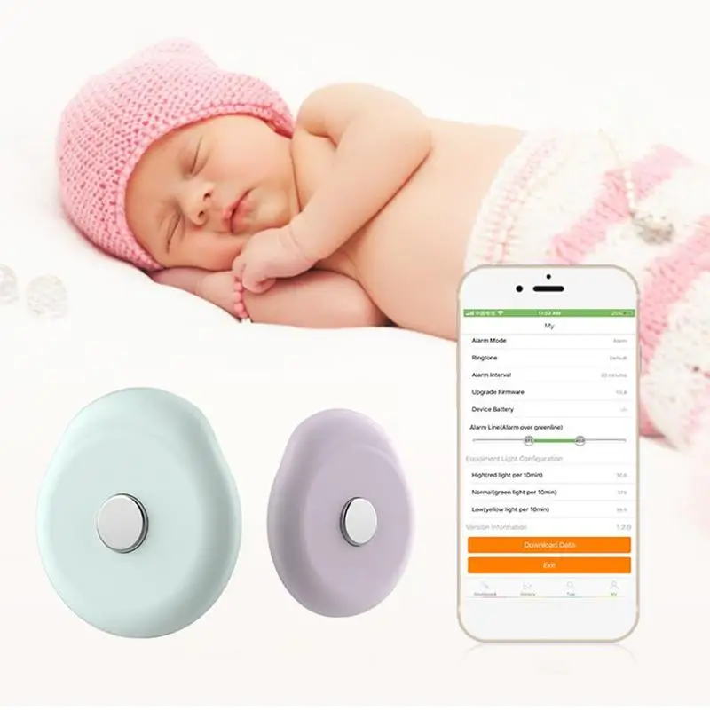 

Baby Cloud Intelligent Thermometer Smart Wireless Thermometer Bluetooth Monitor High Temperature Fever Automatic Alarm Baby Care