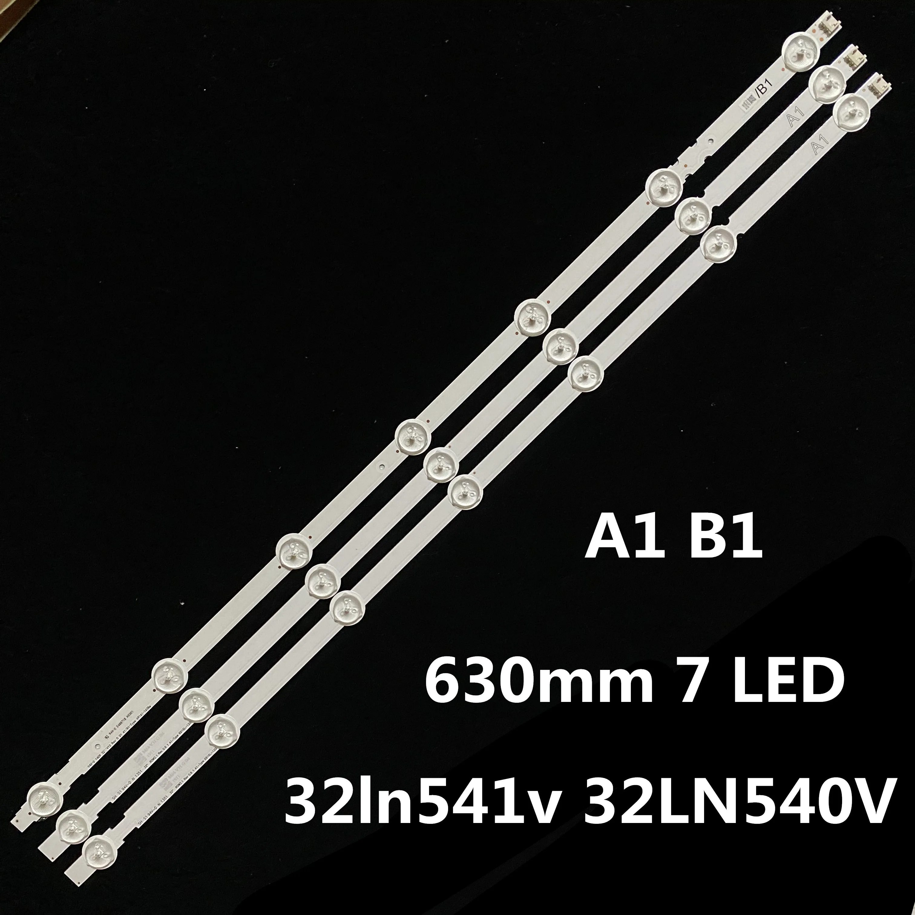 630 мм 7 светодиодный фонарь с подсветкой для LG 32 ''TV 32ln541v 32LN540V 6916L 1437A 1438A 1204A