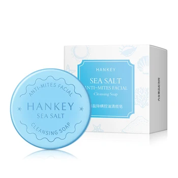

Sea Salt Soap Oil-control Nourishing Firming Skin Cleaning Pores Remove Blackheads Mild Cleansing Handmade Soap
