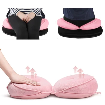 

Home Decor Comfort Folding Cushion Multifunction Latex Seats Seat Cushion 1Pcs Pure Color Memory Foam Car Accessories 45*31*10CM