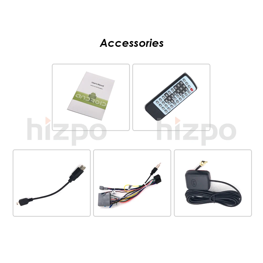 Perfect Android 9.0 HD 1024*600 Car DVD Player Radio For Honda CRV 2007-2011 4G WIFI GPS Navigation Head Unit 2 din 2GRAM SWC DVB-T DAB+ 3