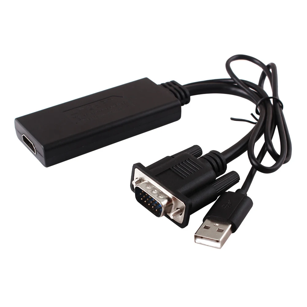  VGA A HDMI Durevole Accessori Convertitore Professionale Del Computer Portatile Per PC HD TV Connet