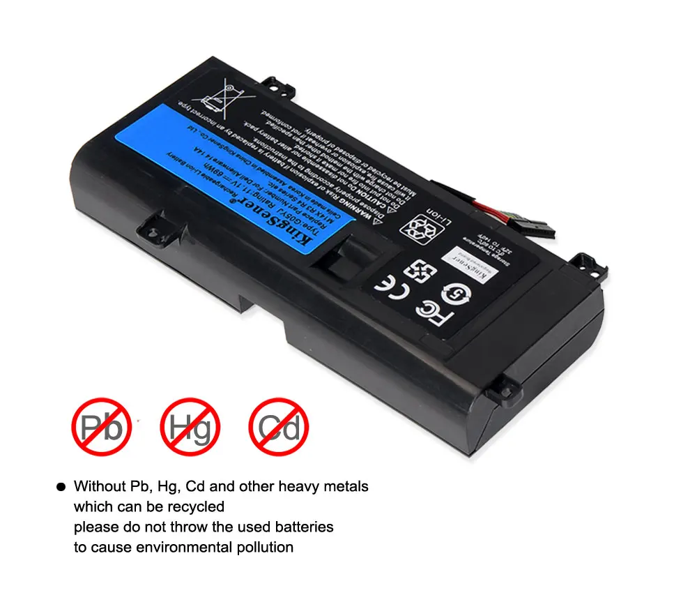 KingSener G05YJ Bateria Do Portátil Para DELL
