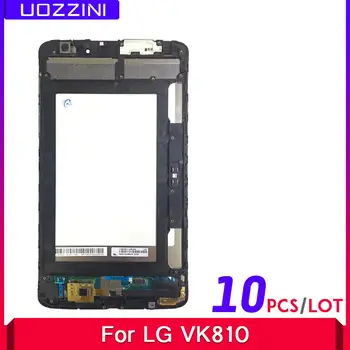 

10 Pcs 100% LCD Display For LG G Pad 8.3 VK810 LCD Touch Screen Digitizer Assembly with Frame Sensor Panel Replacement 8.3"