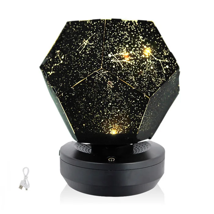 Christmas 60000 Stars Starry Sky Projector Light DIY Assembly Home Planetarium Lamp Bedroom HYD88