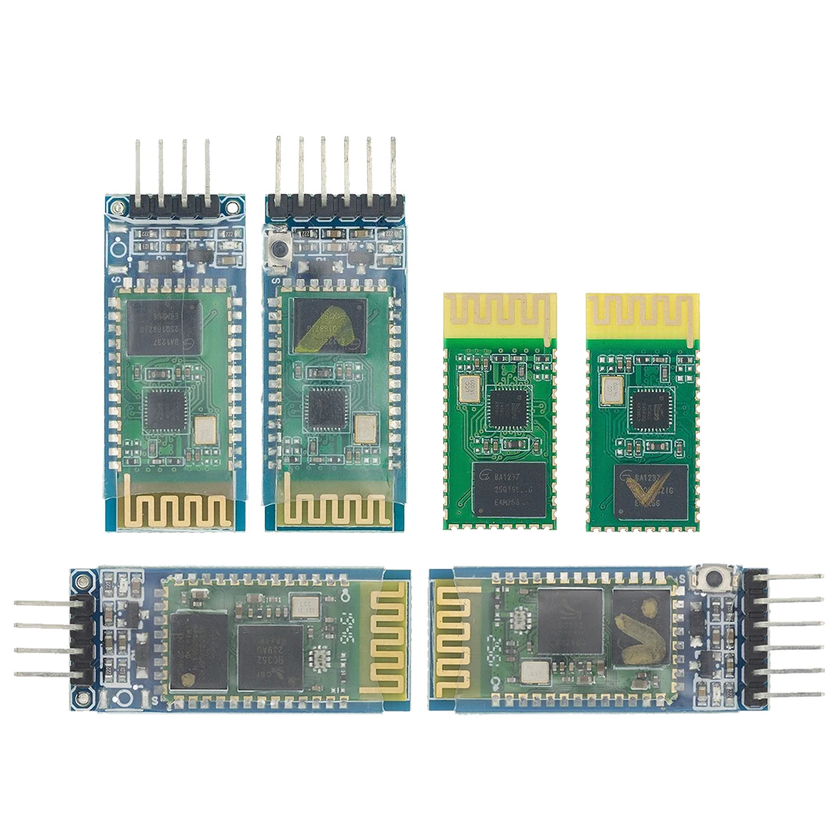 HC 05 06 master slave 6pin/4pin anti reverse Встроенный последовательный модуль Bluetooth беспроводной