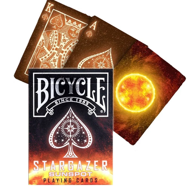 Bicycle Stargazer Sunspot Playing Cards Space Deck USPCC Collectible Poker Magic Card Games Magic Trick Props for Magician