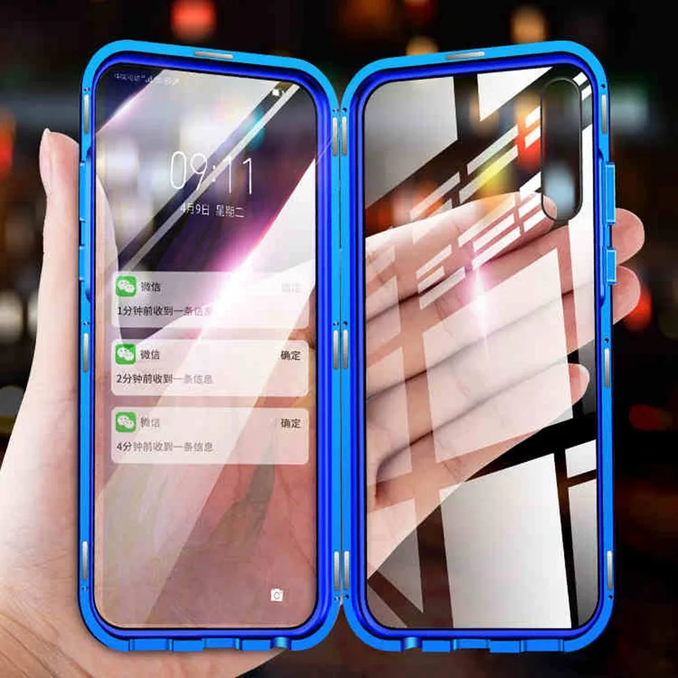 

Magnetic Metal Case For iPhone 6 6S 7 8 Plus X XS XR 11 Pro Max For Huawei Mate 20 30 Honor 10 20 Lite P30 P20 Lite Pro 9X Cover