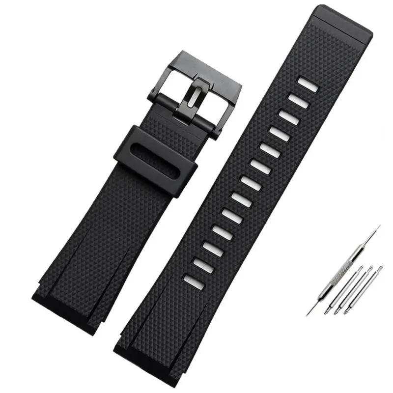 Спорт на открытом воздухе силиконовые часы ремешок браслет для Casio GA-2000 Смарт часы - Цвет: Black
