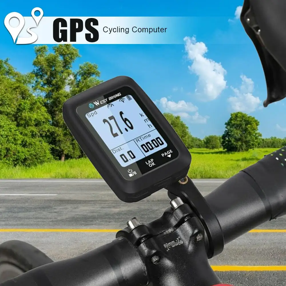 

Bicycle Computer Gps Wireless Speedometer Bicycle Digital Lcd Computer Gps Code Meter Multifunctional Luminous Cycling Wireles