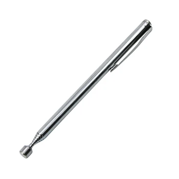 Portable Telescopic Easy Magnetic Pick Up Rod Stick Extending Magnet Handheld Tool Telescopic Magnetic Pick Up Pen led magnetic telescopic pick up tool neodymium imanes mini led pick up magnet for picking nuts bolts metal screw screwdriver