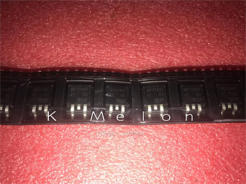 10 шт. IRFS7437PBF IRFS7437 IRFS7434 IRFS7430-263 195A 40V Мощность MOSFET