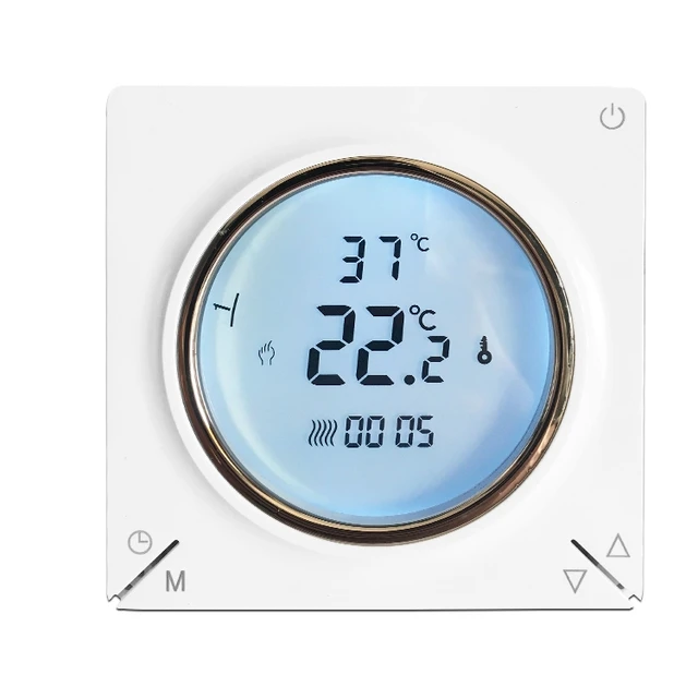 Electric Floor Heating Lcd Control Panel Sub-catchment Smart Thermostat  Actuator Water Floor Heating Control Switch - Pir Motion Sensor - AliExpress