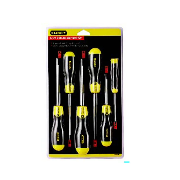 STANLEY 6 Pieces Flower Type Screw Driver Packaged Combination Screwdriver 65-156-0-23
STANLEY 6 Pieces Flower Type Screw Driver Packaged Combination Screwdriver 65-156-0-23