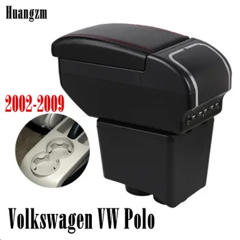 

For VW Polo Mk4 2002-2009 Polo Vivo 2010 Center Centre Console Storage Box Armrest 2003 2004 2005 2006 2007 2008