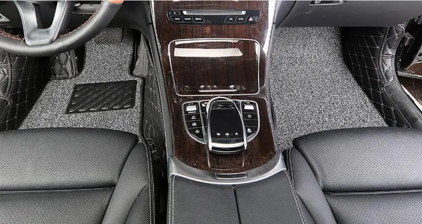 

Черные автомобильные коврики на заказ, подходят для Mercedes Benz glc260, автомобильный Стайлинг, автомобильный коврик, автомобильные аксессуары, ковровое покрытие