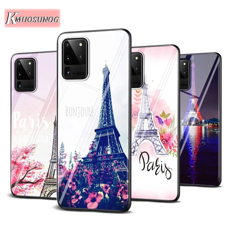 

Paris Eiffel Tower Travel for Samsung Galaxy Note 10 Lite S20Ultra S20 Plus A01 A21 A51 A71 A81 A91 Super Bright Phone Case