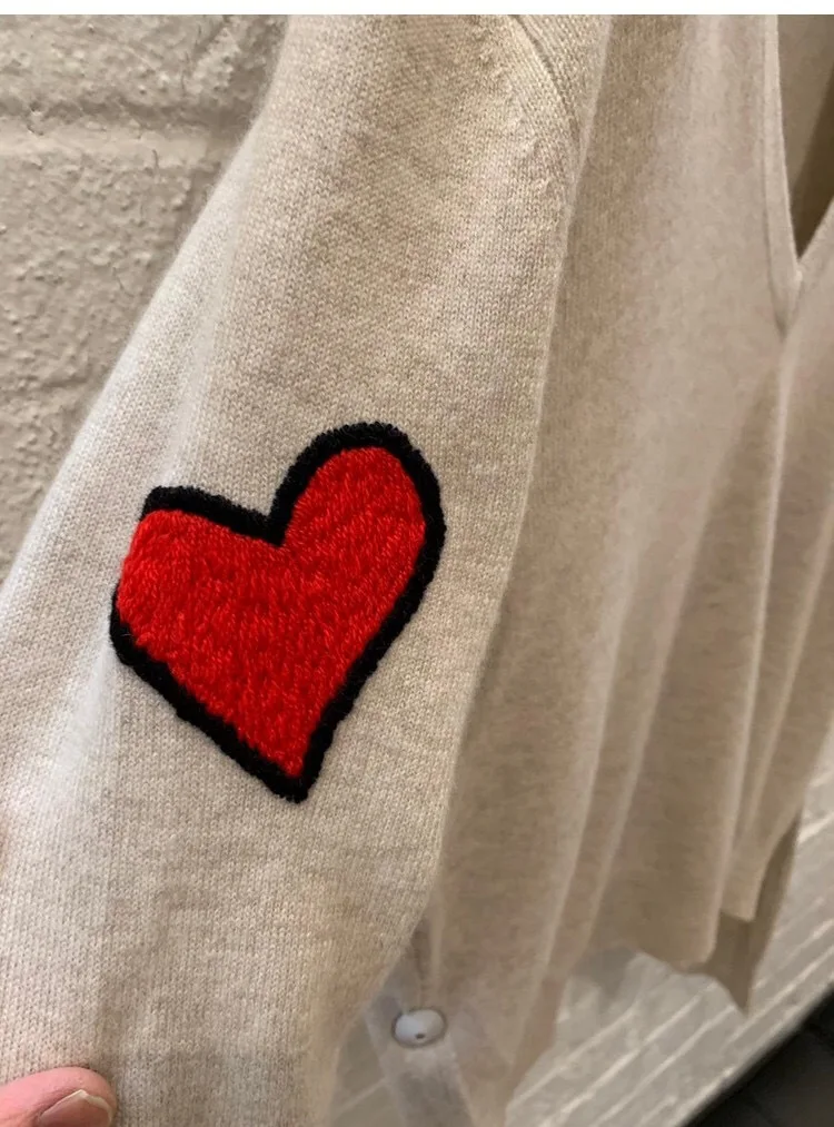 Женский свитер 2019 осенний и зимний модный Удобный кашемировый с v-образным