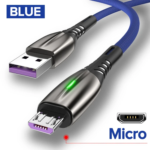 blue for micro usb