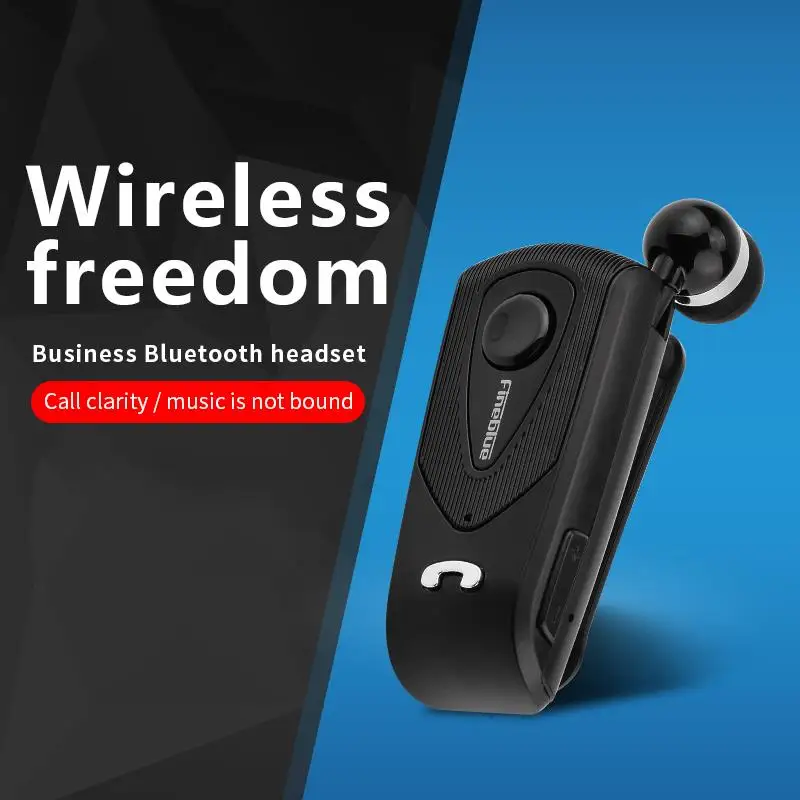 

Fineblue F930 Wireless Earphones Bluetooth 4.0 Headset Mini Clip On Business Handsfree Call LED Music Smart Bluetooth Earphone