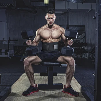 

Sports Equipment Diving Material SBR Belt Sweat Squat Strength Support Fitness Weight Lifting Waist Guard