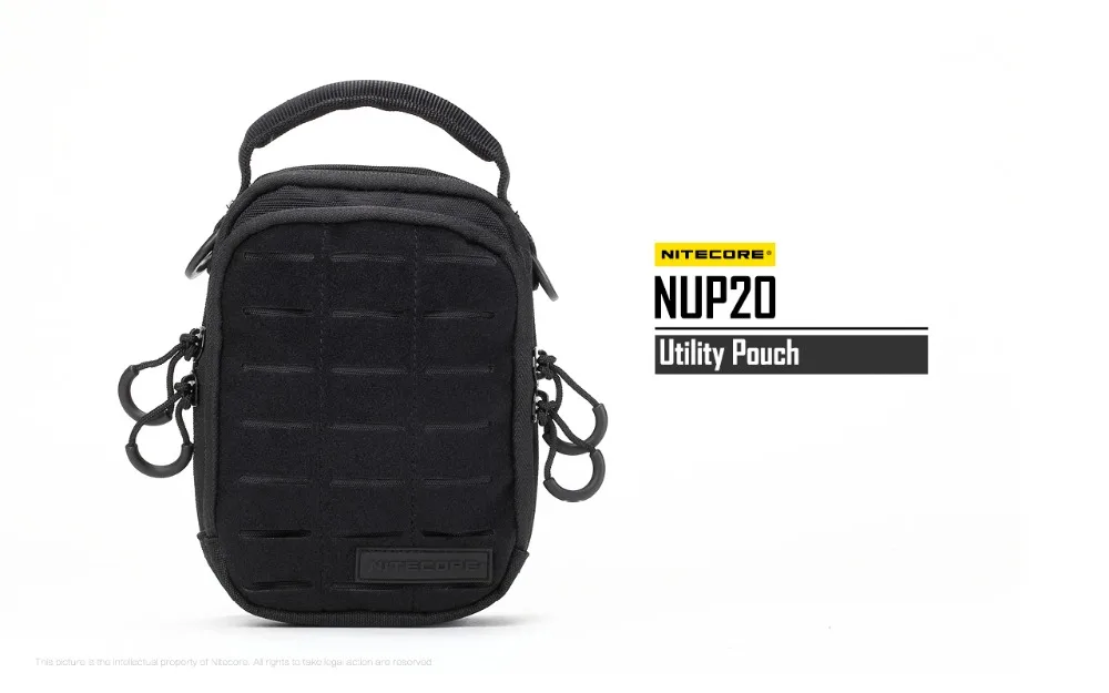 NITECORE NUP20 многофункциональная сумка наружная дорожная сумка инструмент посылка ежедневная Сумка на каждый день-переноска и короткое путешествие