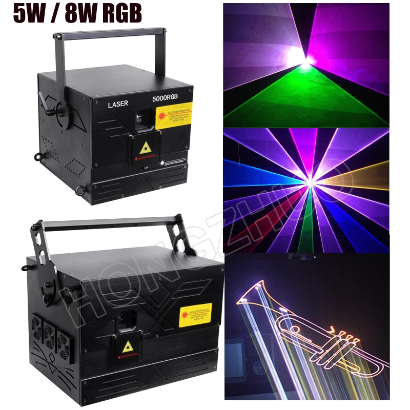 RGB Полноцветный узор эффект Аудио звезда Вихрь лазерный проектор сценический диско DJ клуб бар KTV семейные вечерние светильник шоу