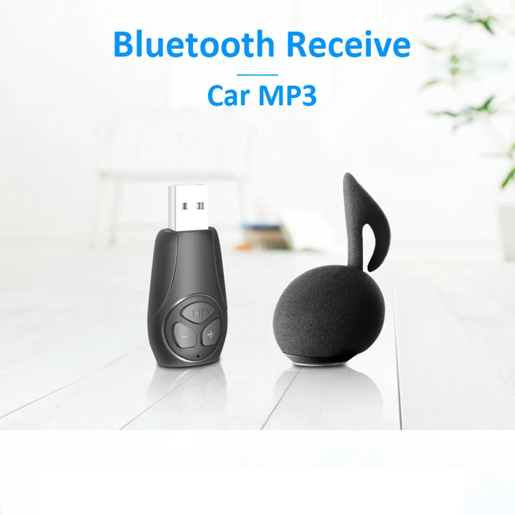 Беспроводной Bluetooth аудио стереоресивер 3,5 мм AUX и USB адаптер автомобильный Mp3 2в1 беспроводной Bluetooth USB адаптер блютуз адаптер