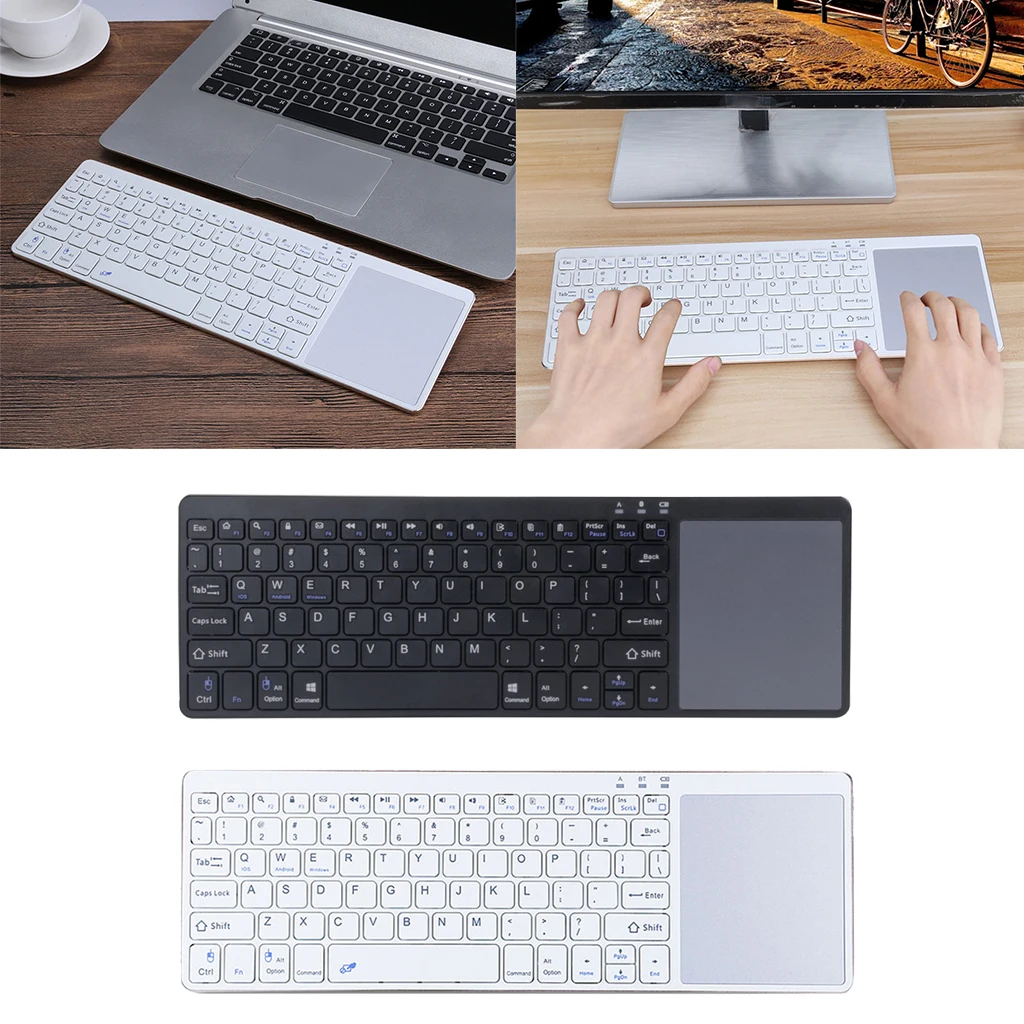 Бесшумная портативная игровая мини клавиатура с 80 кнопками беспроводная мышь