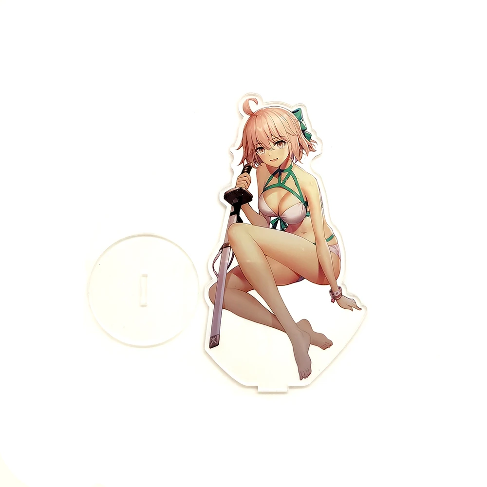 Fate Grand Order FGO Okita Souji бикини фигурка на акриловой подставке модель пластина Держатель торт Топпер аниме японский