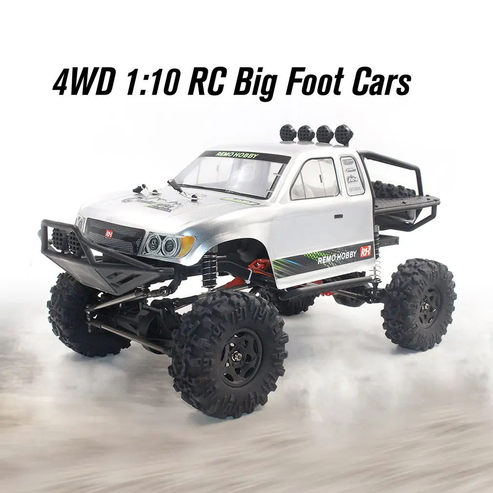 1093-ST 1:10 2,4G 4WD матовый Радиоуправляемый гусеничный автомобиль с дистанционным управлением внедорожный большой ножной автомобиль модель RTR игрушка для детей подарок