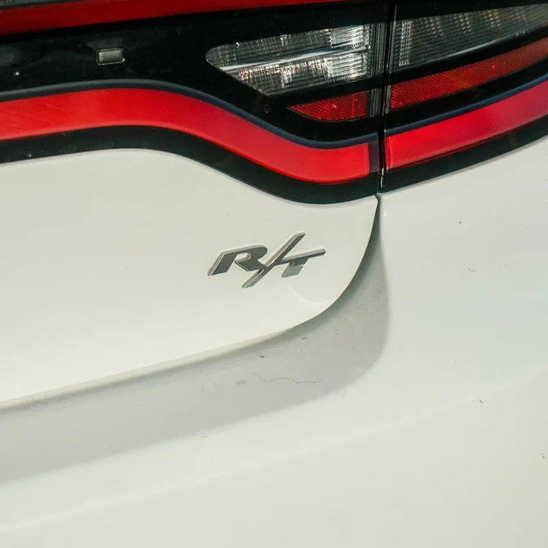 Автомобильная 3D металлическая эмблема, значок, наклейка для Dodge Challenger caliber journey ram 1500 nitro R/T RT, логотип, наклейка на багажник автомобиля
