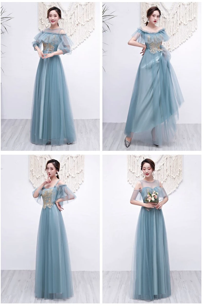 Vestido Azul Marino, платья подружек невесты, элегантное гость, свадебное платье, круглый ворот, без рукавов, сексуальное платье, для выпускного вечера, клуба, выпускного, серое