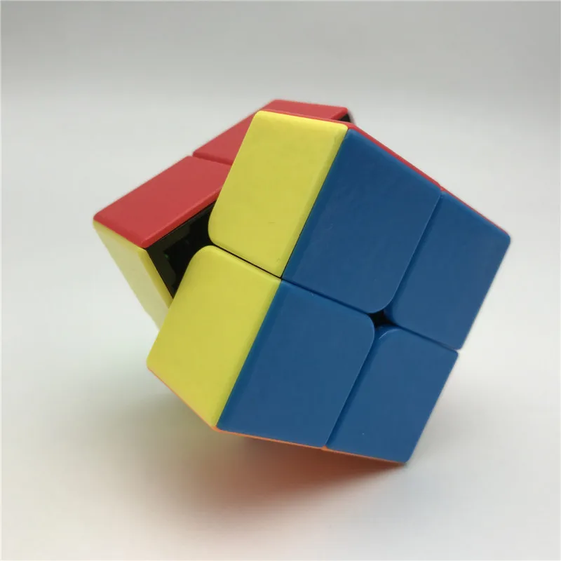 QIYI order 2x2 скоростной магический куб без наклеек 2x2x2 Cubo Magico Puzzle Развивающие игрушки для детей Детский подарок
