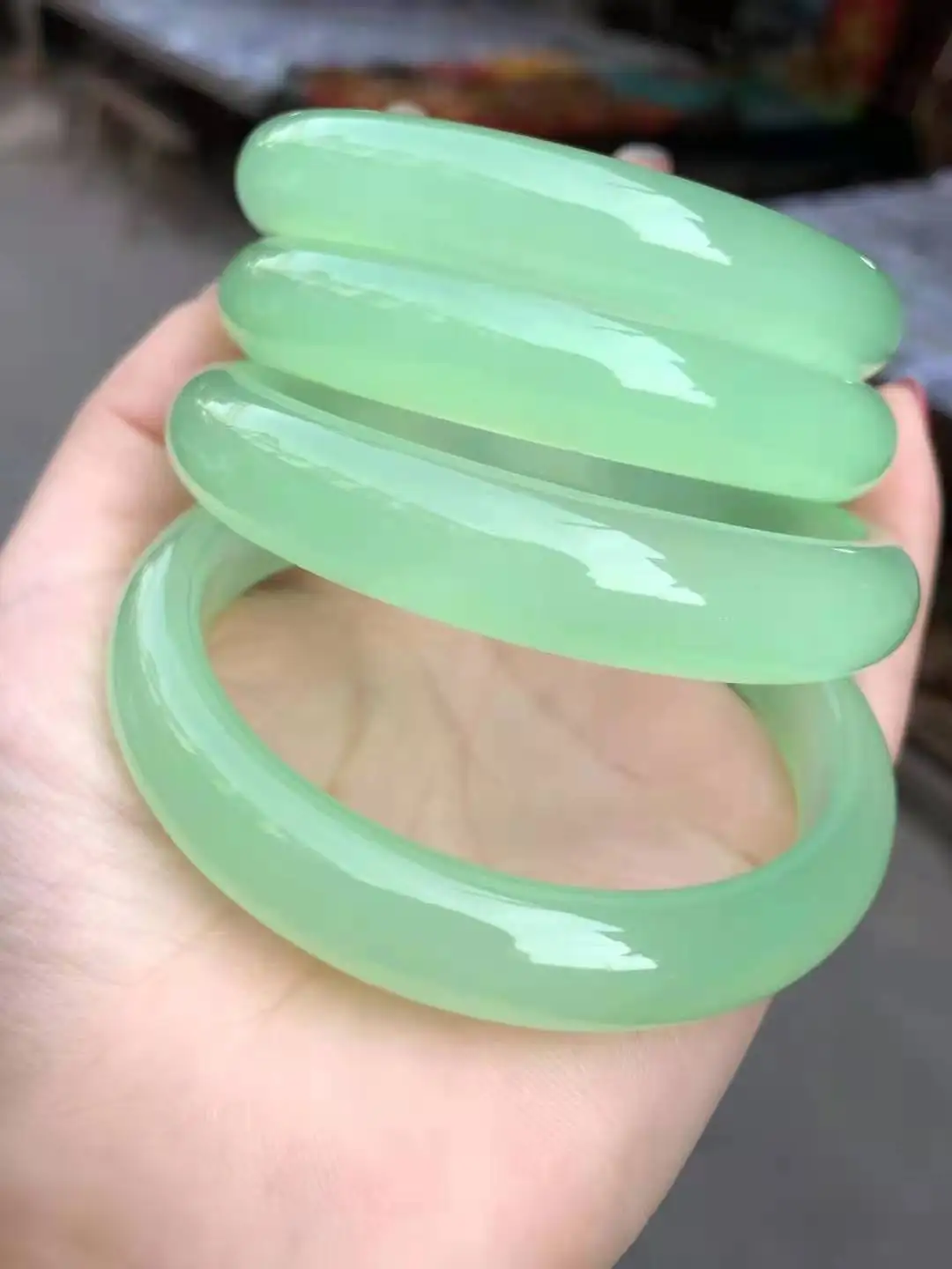 

100% натуральный Лисий мех голубой халцедон настоящий нефрит женские браслеты на запястье браслет ювелирные изделия из нефрита ЖАДЕИТ браслет с нефритом браслет для подарка для женщин