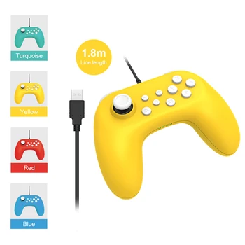 

Dobe Wired USB Controller Gamepad For N-Switch/Switch Lite 3D Joystick Game Controller Vibration Handheld Gamepad NS Accessories