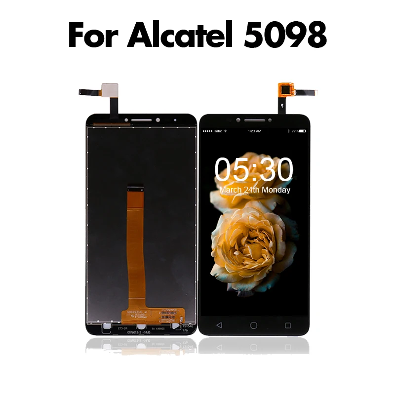 ЖК дисплей для Alcatel Pixi 4 6 0 4G 5098 5098O OT5098 кодирующий преобразователь сенсорного