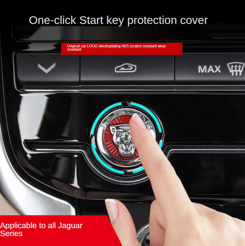 Декоративная наклейка Jaguar one key start XFL XEL F PACE XJL XF XE XJ защитный чехол с одним ключом |