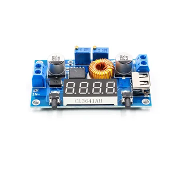 

Adjustable 5A CC/CV Power Step-down Charge Module LED Driver W/ USB Voltmeter with Acrylic shell