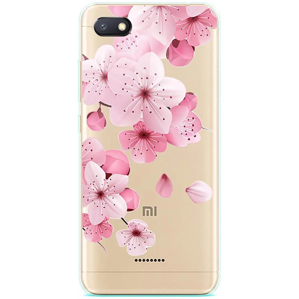 Чехол для Xiaomi Redmi 6A, милый мягкий чехол из термополиуретана и силикона для Xiaomi Redmi 6A, чехол для Redmi A6, прозрачный чехол для девочки с фруктами, Redmi6A - Цвет: Case 825