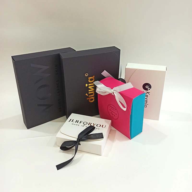 10 Stück große Kraftpapier-Schachteln für Geschenkverpackungen, personalisierte Brautjungfern-Geschenkboxen, Geschenkboxen für Präsente, Papierkartons – Detail 2