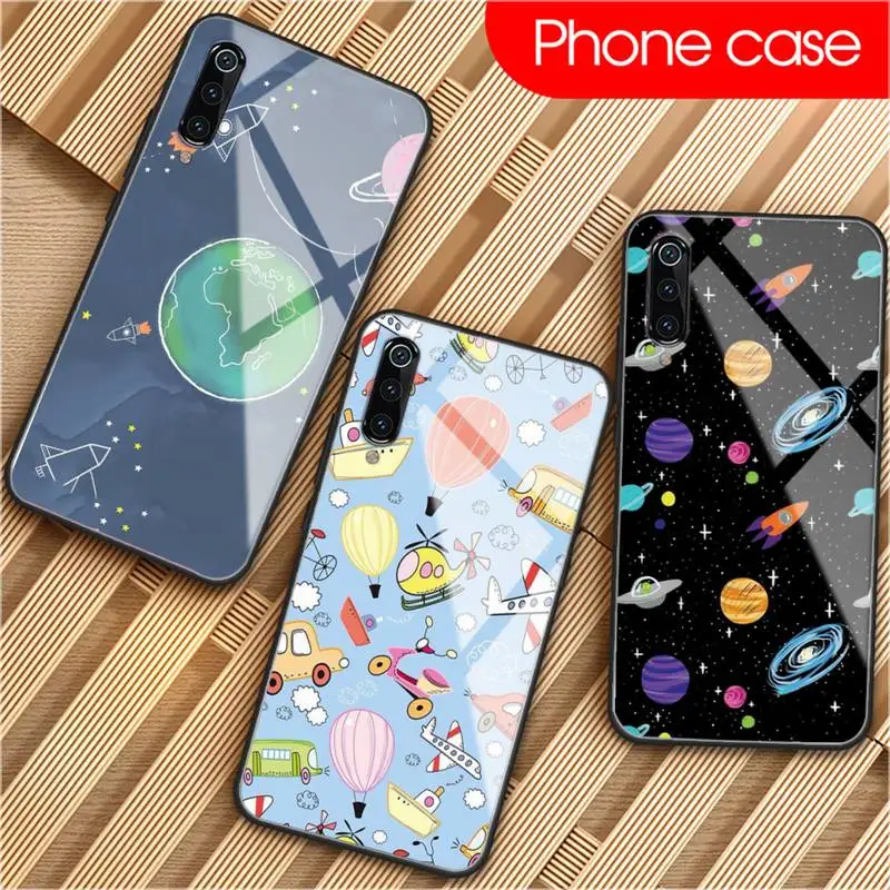 Чехол из закаленного стекла для XiaoMi 8SE 6 8lite MIX2S Note 3 Redmi 7 5 4 6A 5Plus 4X | Мобильные