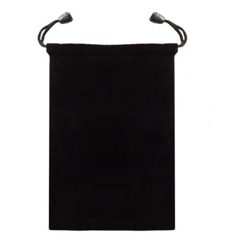 Dice Bag 1PC Black Flannel Dedicated Dice Bag Board Games Dice Package Protection Bag Multi-functional Jewelry Organizer Drawstring
