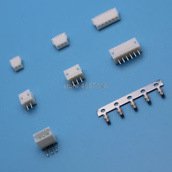 

100 Sets JST ZH 1.5mm 2/3/4/5/6/7/8/9/10/11/12Pin Right Angle Pin/Straight Pin Male, Female Connector socket with crimps