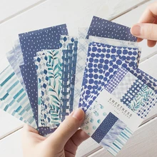 50 Pcs/Lot Source Material Paper for Bullet Journaling Scrapbooking Deco Memo Creative Memo Pads Cute Stationery Kawaii