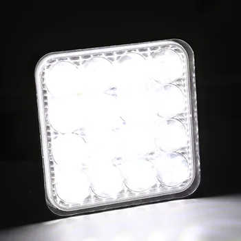 

Mini Working Lights 1000LM 48W 16LED Bar Car Off-Road Driving Waterproof