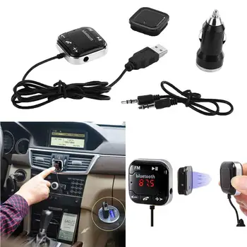 

Bluetooth Wireless FM Transmitter MP3 Player USB SD LCD Remote Handsfree Car Kit Automobile Bluetooth FM Transmitter MP3 Player